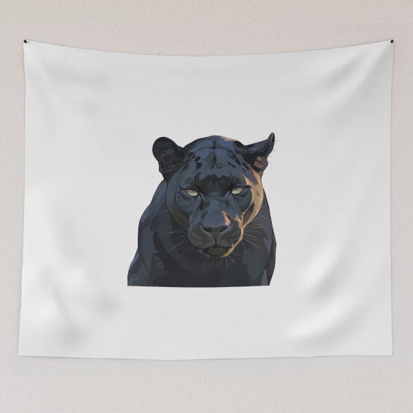 Item preview, Cute happy friend cat black panther designed and sold by PatternFly.