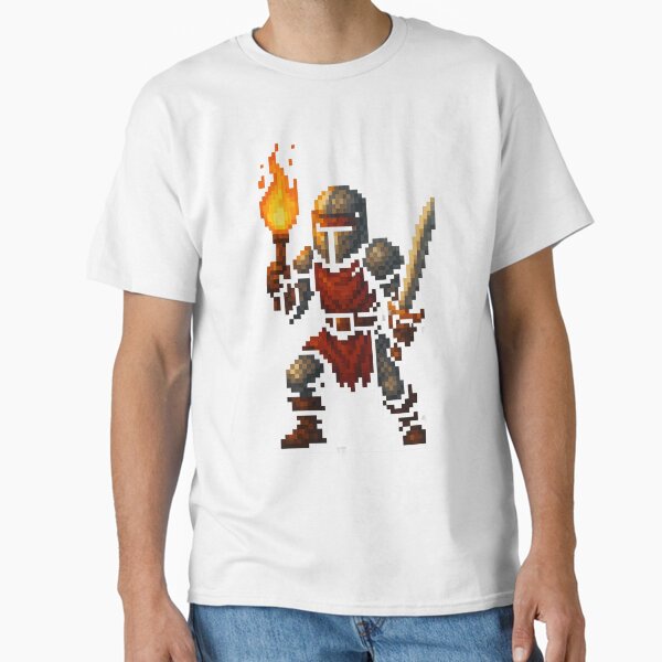 Item preview, Pixelated Knight designed and sold by ArtStreaming.