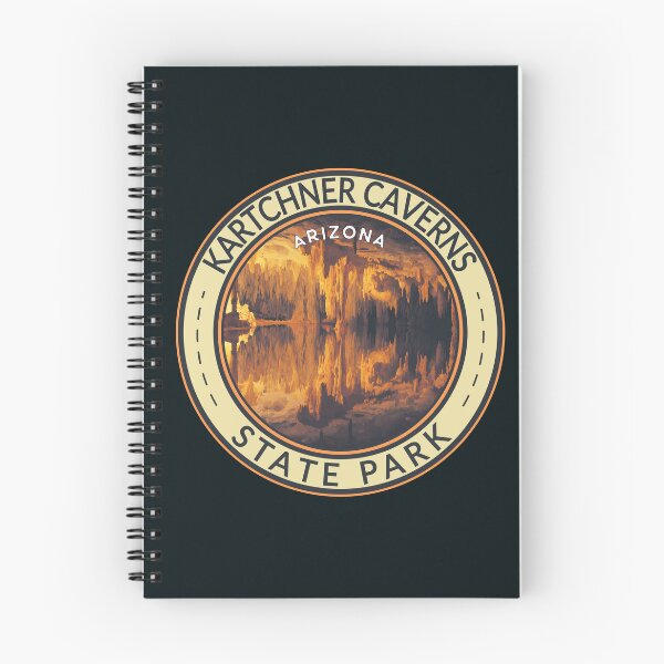 Item preview, Kartchner Caverns State Park Arizona Illustration Travel Art Badge designed and sold by KrisSidDesigns.