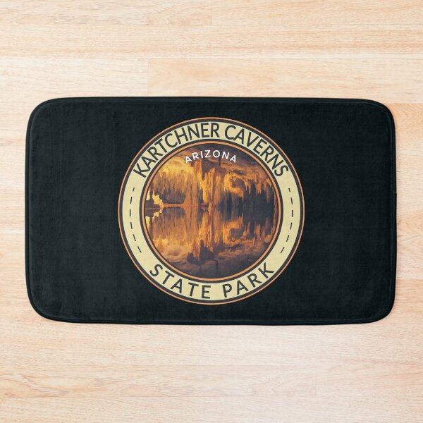 Item preview, Kartchner Caverns State Park Arizona Illustration Travel Art Badge designed and sold by KrisSidDesigns.