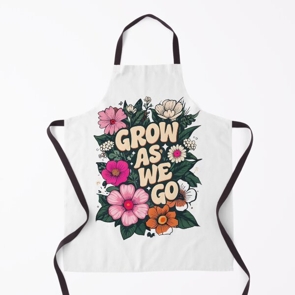 Item preview, Grow As We Go Shirt, Inspirational Flower Graphic Tee, Botanical Quote TShirt designed and sold by fenrirwulf68.