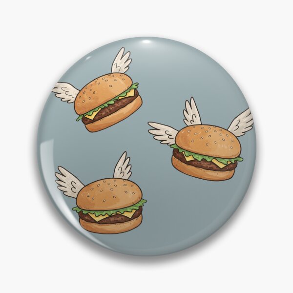 Item preview, Hamburguesas voladoras designed and sold by MargLandmeter.