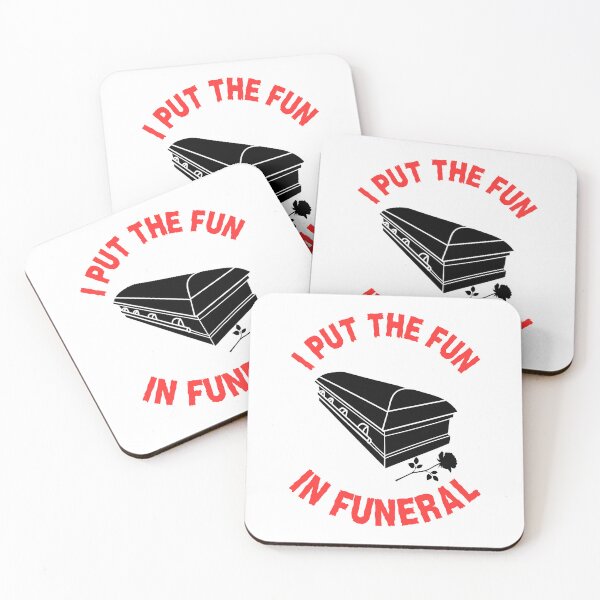 Item preview, I Put The Fun In Funeral designed and sold by The Mad Muffin.