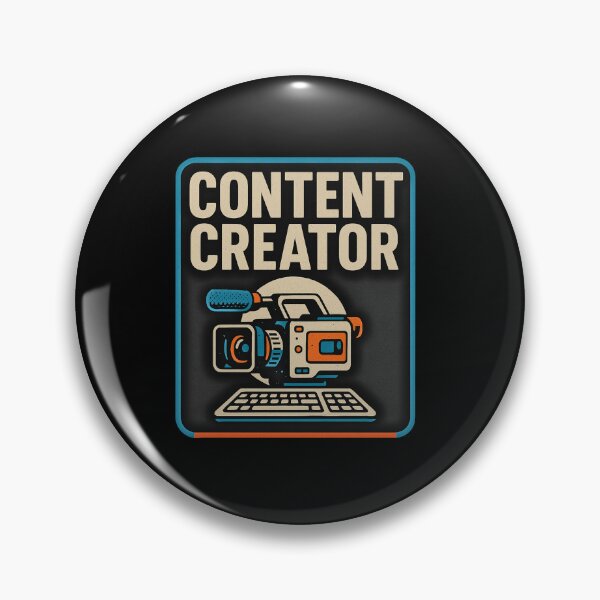 Artikelvorschau, Content Creator – Auffälliges und stilvolles Design für Influencer, YouTuber und Digital Bosses entworfen und verkauft von Dioscuri Digital.