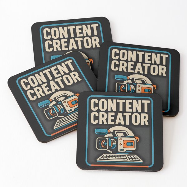Item preview, Content Creator – Bold & Stylish Design for Influencers, YouTubers & Digital Bosses designed and sold by Dioscuri Digital.
