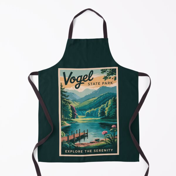 Item preview, Vogel State Park Georgia Travel Art Vintage designed and sold by KrisSidDesigns.