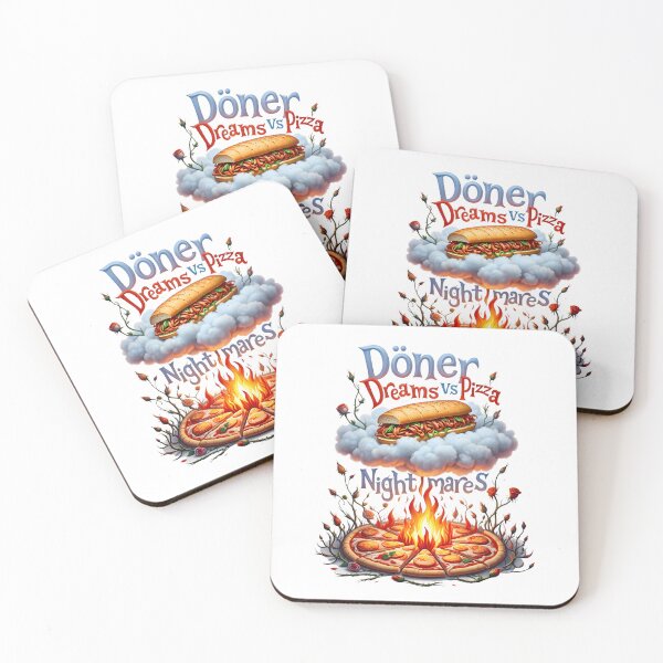 Item preview, Döner Dreams vs. Pizza Nightmares T-Shirt – Bold Foodie Battle Design designed and sold by AnnDesignStudio.