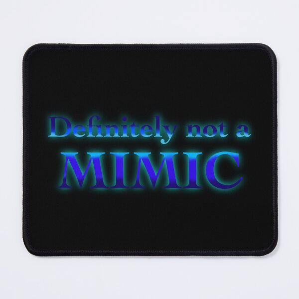 Item preview, Definitely not a Mimic Blue glow designed and sold by SMBmakesstuff.