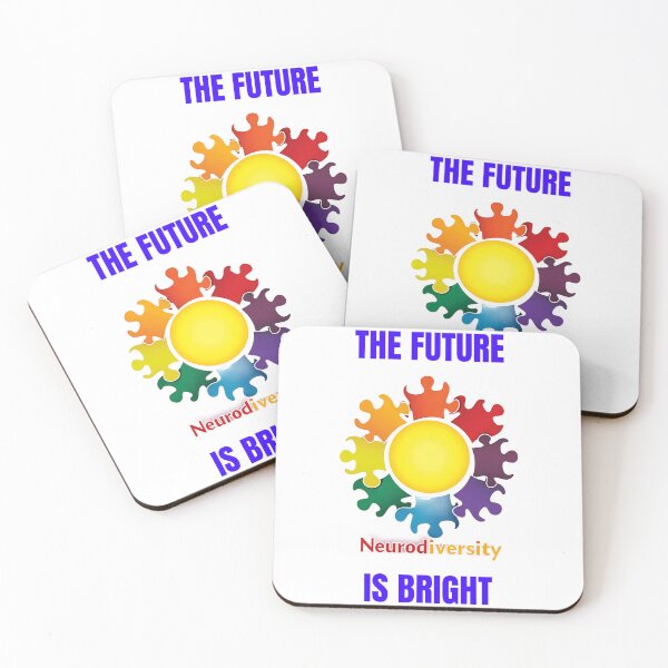 Item preview, Neurodiversity The Future is Bright designed and sold by gogettadriptees.