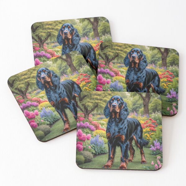 Item preview, Hailey Gordon Setter Dog Portrait designed and sold by Heart and Soul Studio.