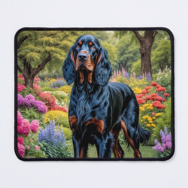 Item preview, Hailey Gordon Setter Dog Portrait designed and sold by Heart and Soul Studio.