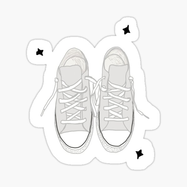 Item preview, Cool Grey Trainers & stars designed and sold by ameliapaveley.