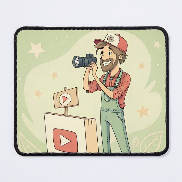 Artikelvorschau, Lustiger Vlogger entworfen und verkauft von AhArtMe.