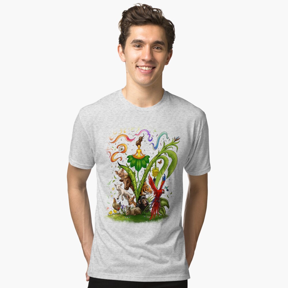 Item preview, Tri-blend T-Shirt designed and sold by AerhalevArt.