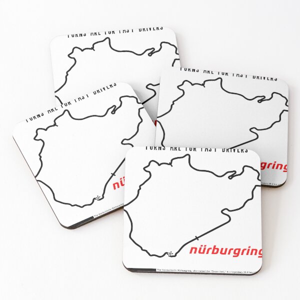 Item preview, Nürburgring Track Nordschleife Green Hell designed and sold by BronArtworks.