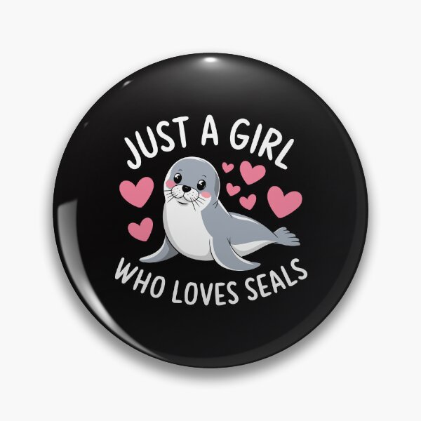 Item preview, Just a girl who loves seals designed and sold by jkrphoto.