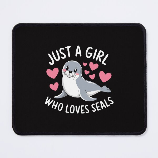 Item preview, Just a girl who loves seals designed and sold by jkrphoto.
