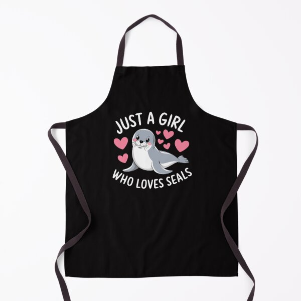 Item preview, Just a girl who loves seals designed and sold by jkrphoto.
