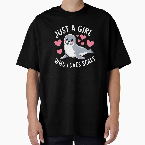 Item preview, Just a girl who loves seals designed and sold by jkrphoto.