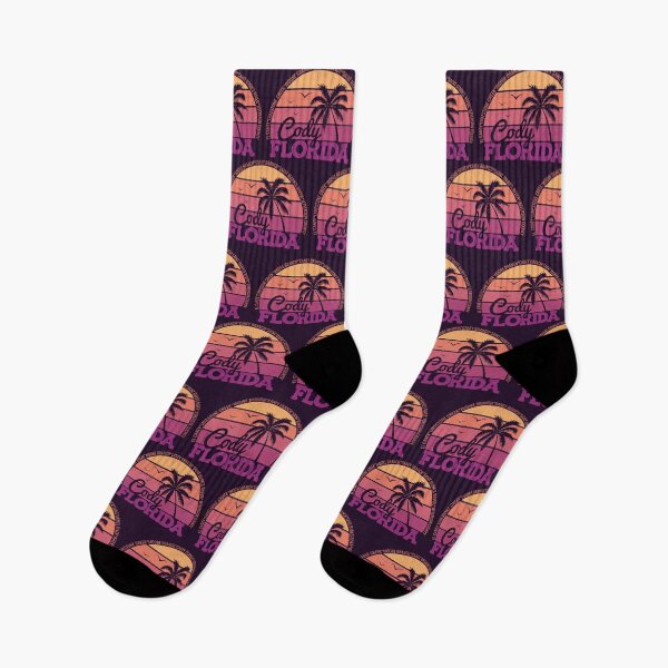 Item preview, Cody Florida Retro Sunset Local Pride Logo designed and sold by CRHPOD20.