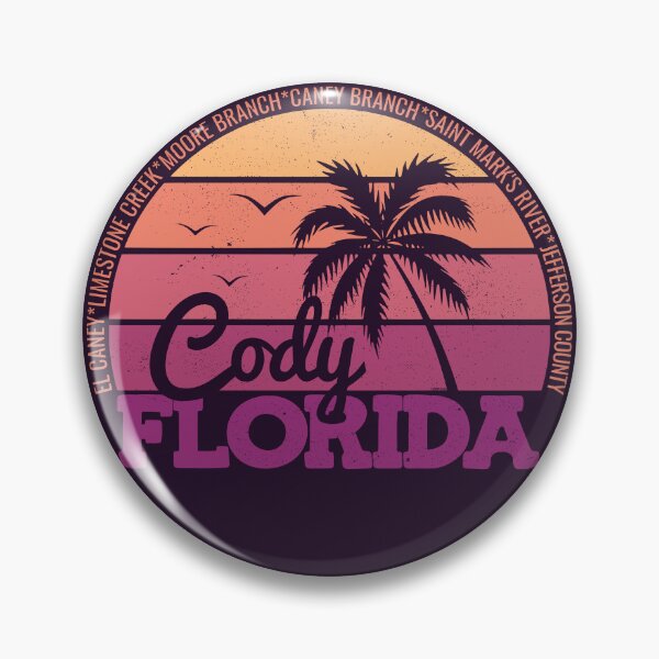 Item preview, Cody Florida Retro Sunset Local Pride Logo designed and sold by CRHPOD20.