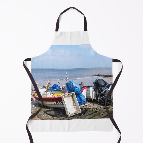 Item preview, Fishing boats on Sheringham beach, low tide designed and sold by yackers1.