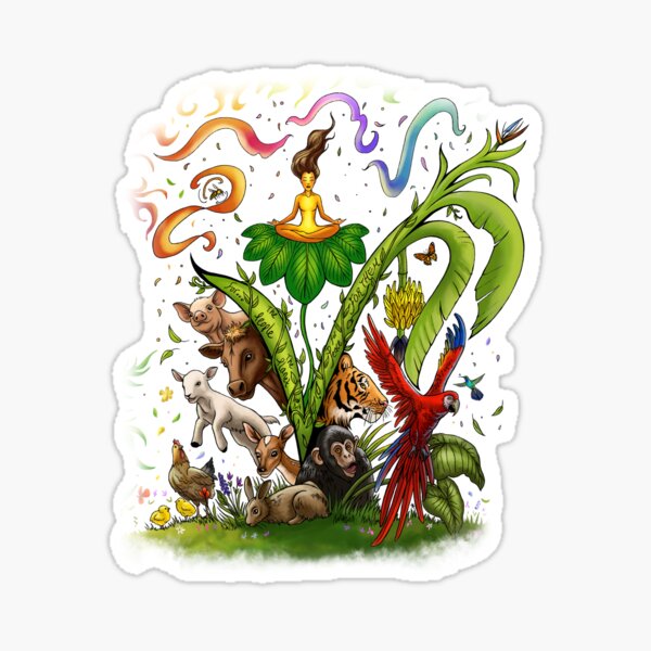 Vegan For Them Sticker