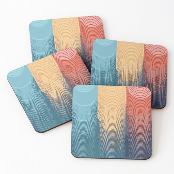 Item preview, Futuristic Fade – Abstract Line Texture Art designed and sold by PatternDesign01.