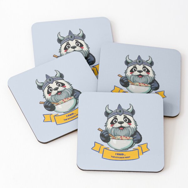 Item preview, Viking Panda Cereal Raid designed and sold by buglevel.