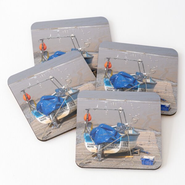 Item preview, Fishing boat on the Norfolk coast designed and sold by yackers1.