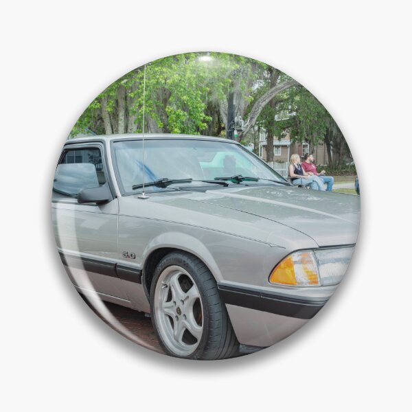Item preview, 1989 Silver Ford Mustang LX 5.0 Hatchback X100 designed and sold by RichFrancoCars.