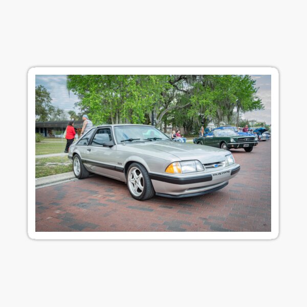 Item preview, 1989 Silver Ford Mustang LX 5.0 Hatchback X100 designed and sold by RichFrancoCars.