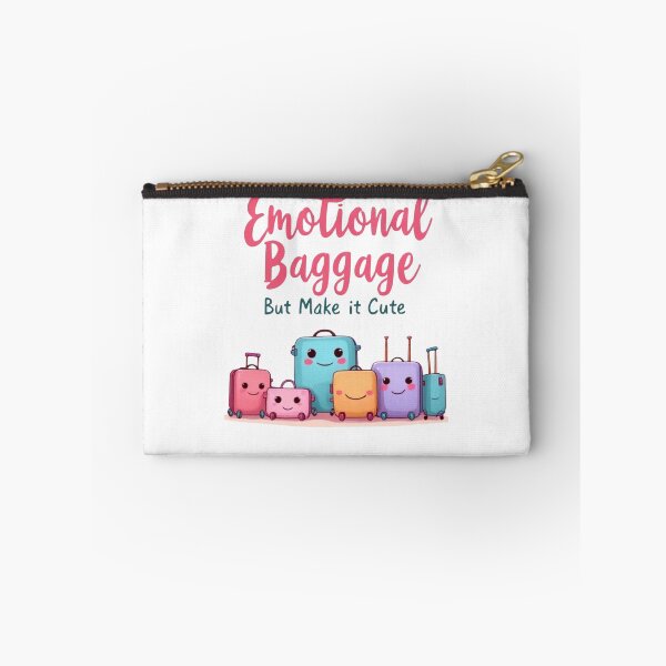 Item preview, Emotional Baggage, but make it cute designed and sold by Smileyt-shirt.