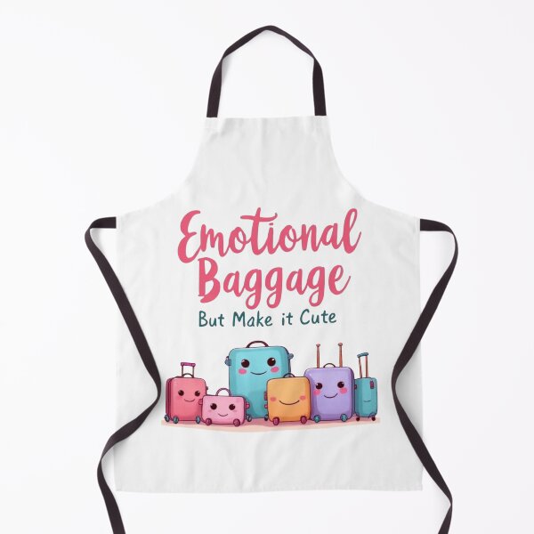 Item preview, Emotional Baggage, but make it cute designed and sold by Smileyt-shirt.