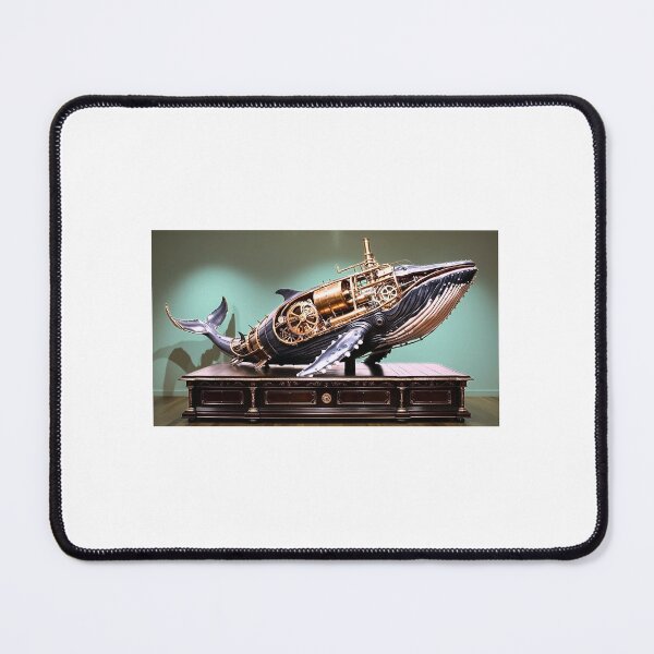 Item preview, Blue Whale. Steampunk designed and sold by Hazel Jones - Rhodes .