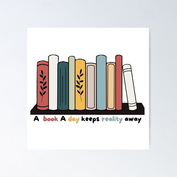 Item preview, A book A day keeps reality away  designed and sold by hagar mahmoud.