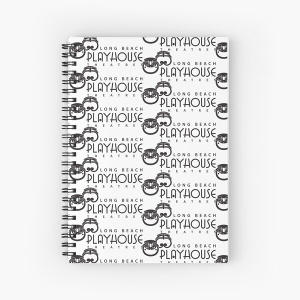 Black and White LBP Logo Spiral Notebook