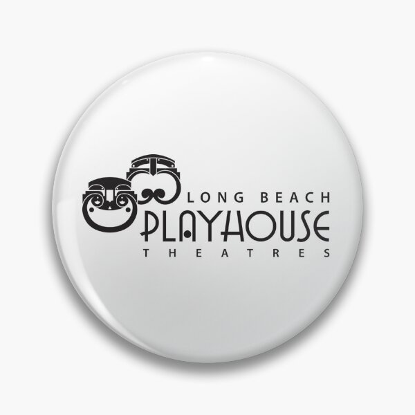 Black and White LBP Logo Pin