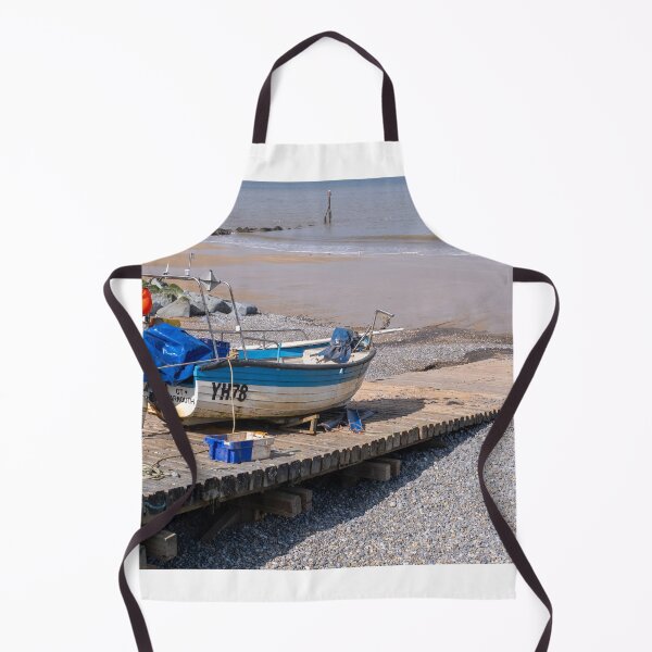 Item preview, Fishing boat on Sheringham beach at low tide designed and sold by yackers1.