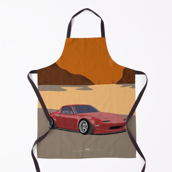 Item preview, Stanced Miata in Desert – JDM Art designed and sold by ElseWorldDesign.