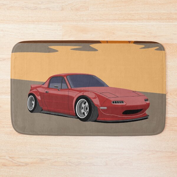Item preview, Stanced Miata in Desert – JDM Art designed and sold by ElseWorldDesign.