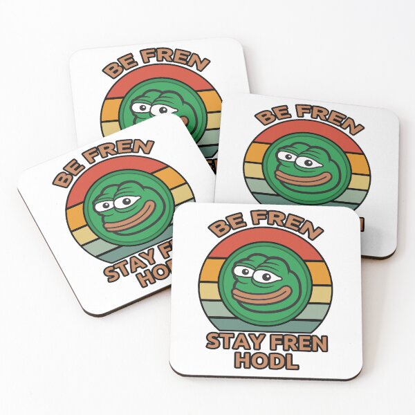 Item preview, Be fren stay fren HODL PEP designed and sold by NoiseToSeeYou.