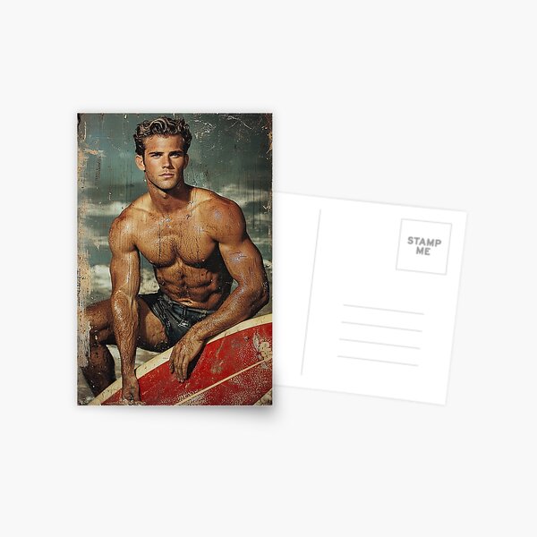 Item preview, Rough textures and a surfer embracing the waves designed and sold by Piotrek0001.