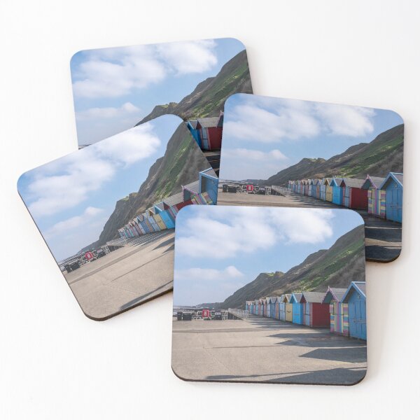 Item preview, Colourful beach huts, Sheringham beach on the North Norfolk coast designed and sold by yackers1.