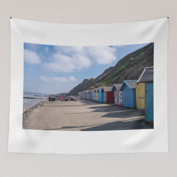Item preview, Colourful beach huts, Sheringham beach on the North Norfolk coast designed and sold by yackers1.