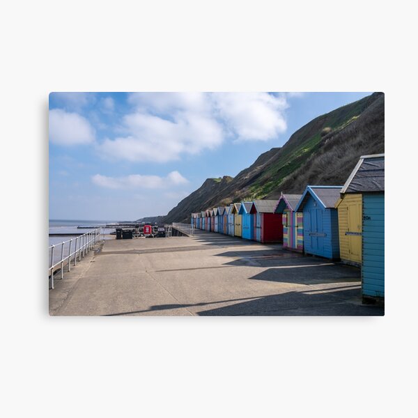 Item preview, Colourful beach huts, Sheringham beach on the North Norfolk coast designed and sold by yackers1.