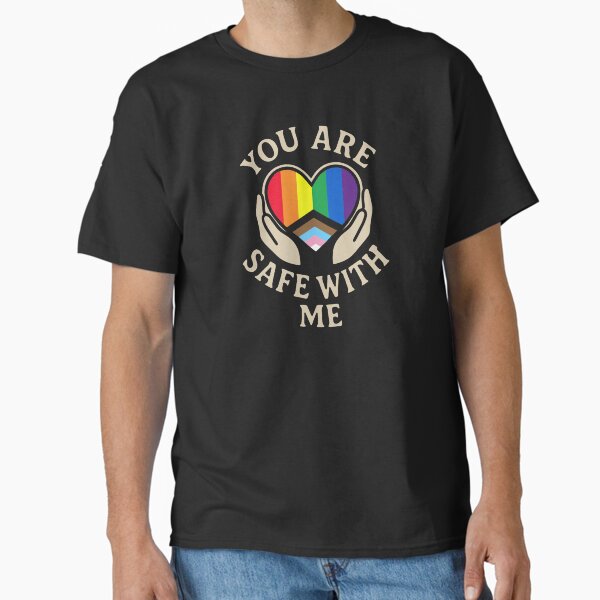 Item preview, You Are Safe With Me Pride designed and sold by MSRART.