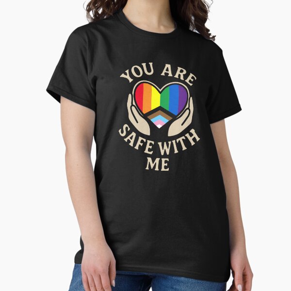 Item preview, You Are Safe With Me Pride designed and sold by MSRART.