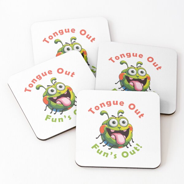 Item preview, Tongue Out Fun's Out! designed and sold by Nouveaupattern.