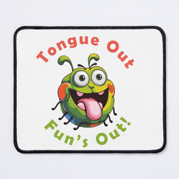 Item preview, Tongue Out Fun's Out! designed and sold by Nouveaupattern.